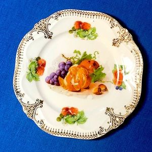 Antique Bavaria Porcelain Dessert Plate